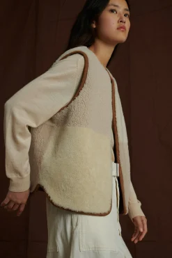 Best GILET RÉVERSIBLE SANS MANCHES VINH Vestes & Manteaux